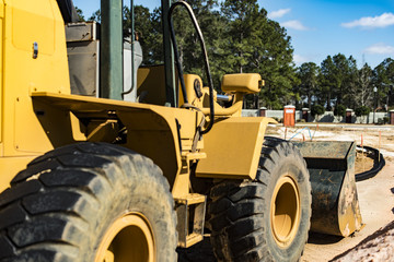 Road Building with Heavy Equipment