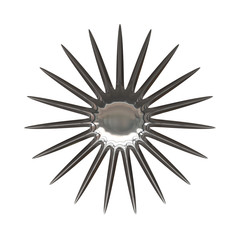 Glossy Metal Star   