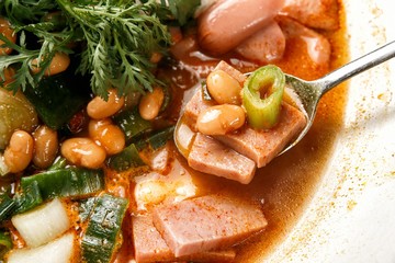 budae jjigae is korean style sausage stew