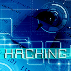 Computer Hacking Indicating Unauthorized Threat 3d Rendering
