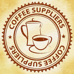 Coffee Suppliers Shows Product Supply Or Supplier