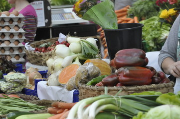 Fototapeta premium Fresh Vegetables, San Sebastian, Spain