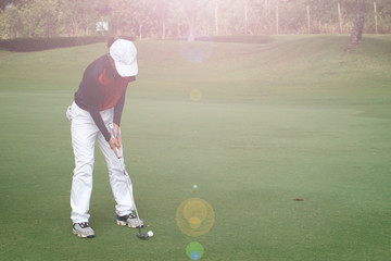 Women's golf is a sport that requires endurance.