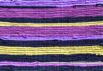 Fabric colourful pattern