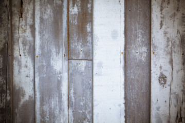 Old gray wooden wall and texture for background.