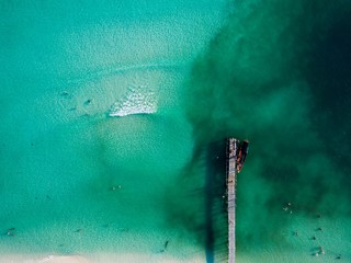 Obraz premium Koh Rong from above