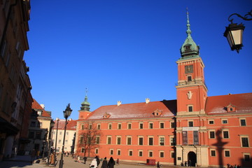 Fototapeta premium le château de Varsovie