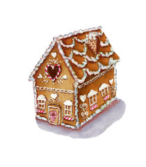 Gingerbread house