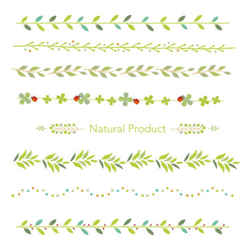 葉っぱのイラスト素材 Stock ベクター Adobe Stock