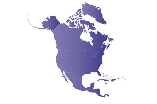 map violet north america