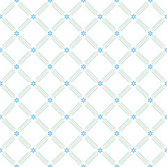 Naklejka premium Geometric abstract colorful background. Seamless modern pattern