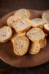 Pieces of rusk