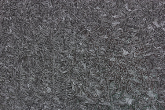 Eisblumen, Eiskristalle am Fenster, Eis, Winter, Frostblumen, Kr