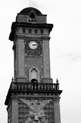 Clock tower and sky