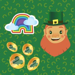 St. Patrick's Day vector design elements set