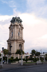 Fototapeta premium Clock tower and sky