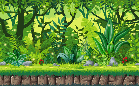 Jungle Background Cartoon Images – Browse 155,626 Stock Photos, Vectors,  and Video | Adobe Stock
