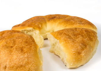 unleavened wheat cake