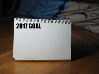 2017 goal concept