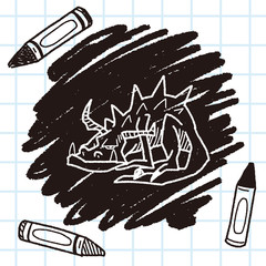 dragon doodle