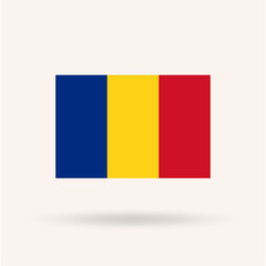 Fototapeta premium Romania flag
