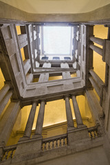 Bernini's stairs at Palazzo Barberini