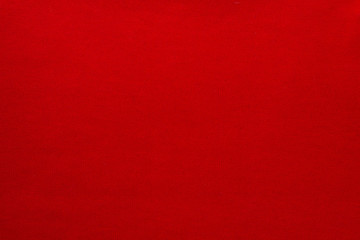 The texture of a knitted woolen fabric red