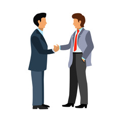office people flat icon