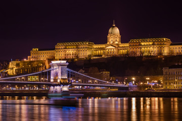 Fototapeta na wymiar Royal palace in Budapest Hungary