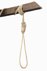An isolated noose