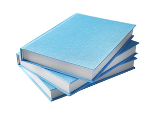 New books on white background