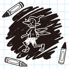elf doodle