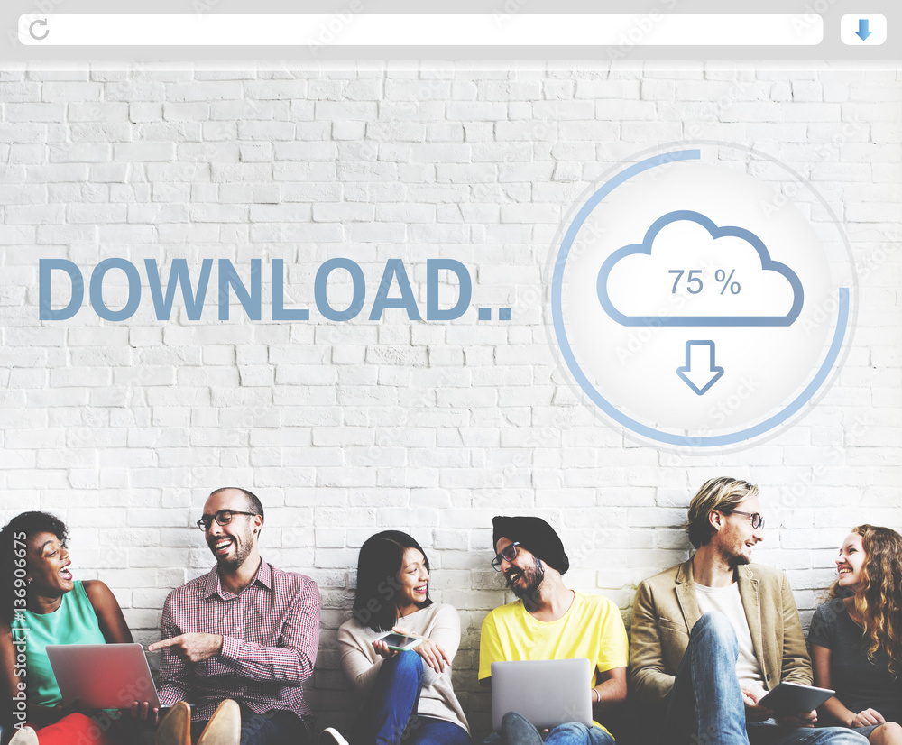 Poster download internet connection sharing networking concept