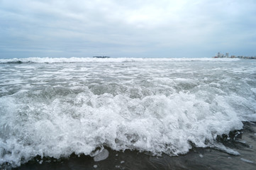 Fototapeta premium Sea wavews