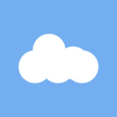 Cloud flat icon