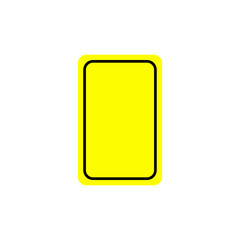Warning sign vector