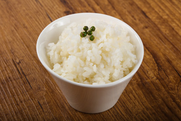 Steamed rice