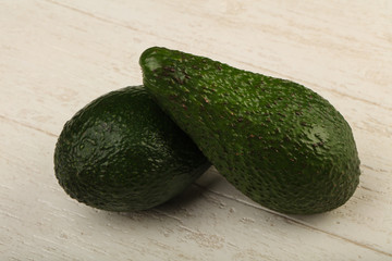Two avocado