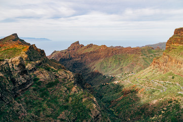 Wonderful valley of Masca village, Tenerife