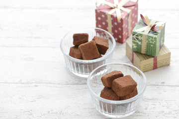 生チョコレート　生チョコ　バレンタインデー　バレンタイン