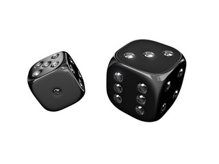 dice with diamond