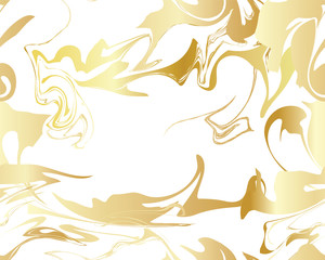 Obraz premium Marble Gold texture seamless pattern