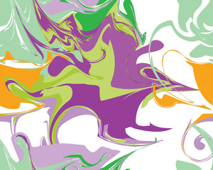 Obraz premium Mardi Gras seamless line marble pattern, Vector illustration