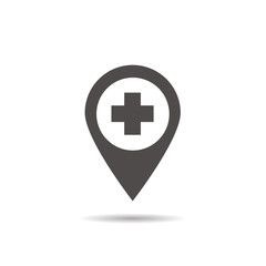 Hospital location icon