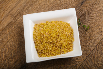 Raw bulgur