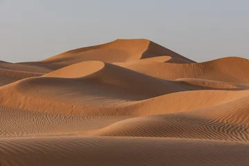 Fototapeten goldenes Licht in der Wüste © cbasting