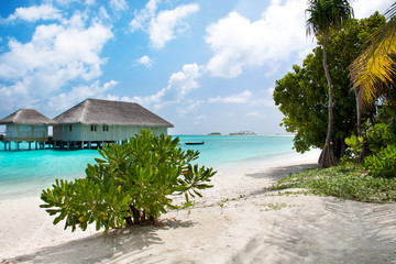 Maldives luxury resort