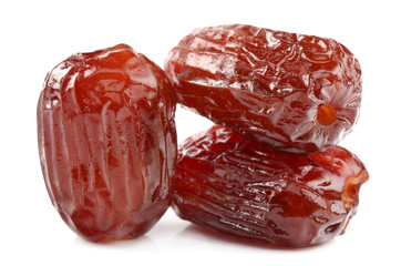 Dates on a white background