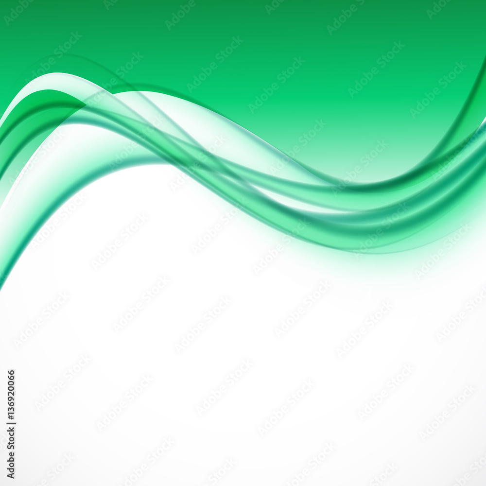 Aufkleber abstract wave design background