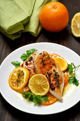 Roasted chicken breast